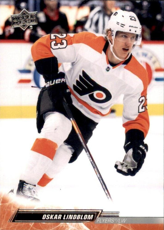 Oskar Lindblom #135 Philadelphia Flyers | 2022-23 Upper Deck | NHL Trading Card