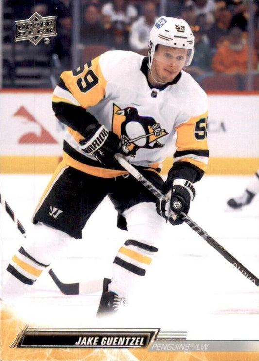 Jake Guentzel #139 Pittsburgh Penguins | 2022-23 Upper Deck | NHL Trading Card