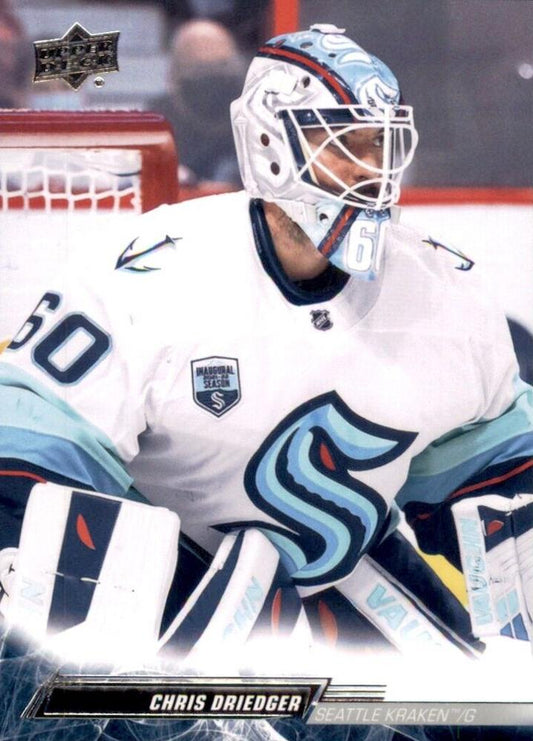 Chris Driedger #149 Seattle Kraken | 2022-23 Upper Deck | NHL Trading Card