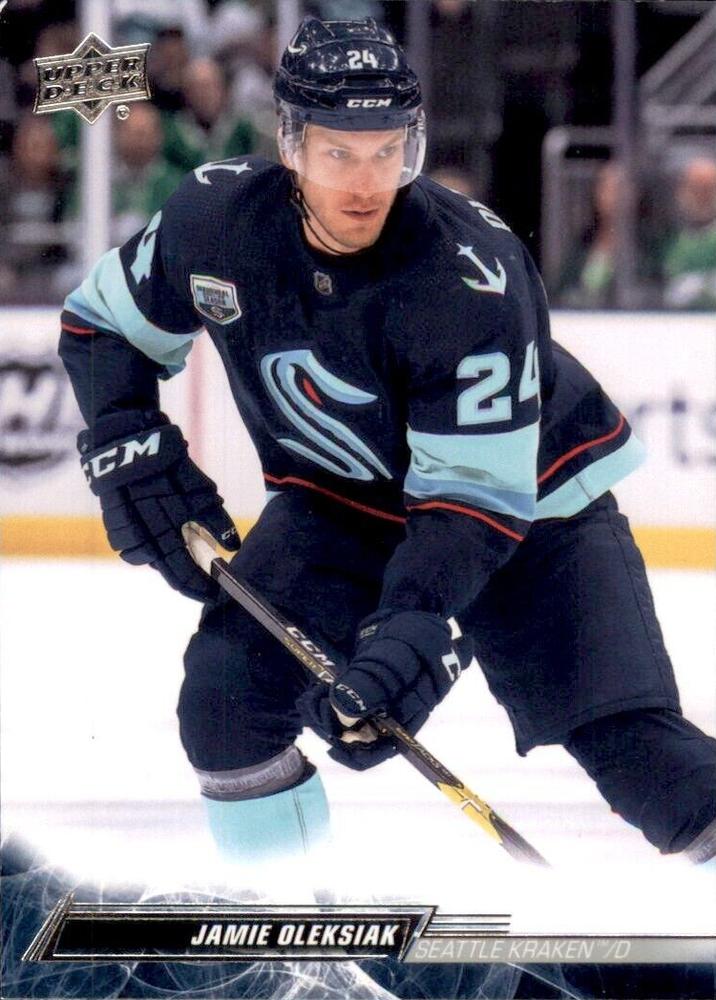 Jamie Oleksiak #151 Seattle Kraken | 2022-23 Upper Deck | NHL Trading Card