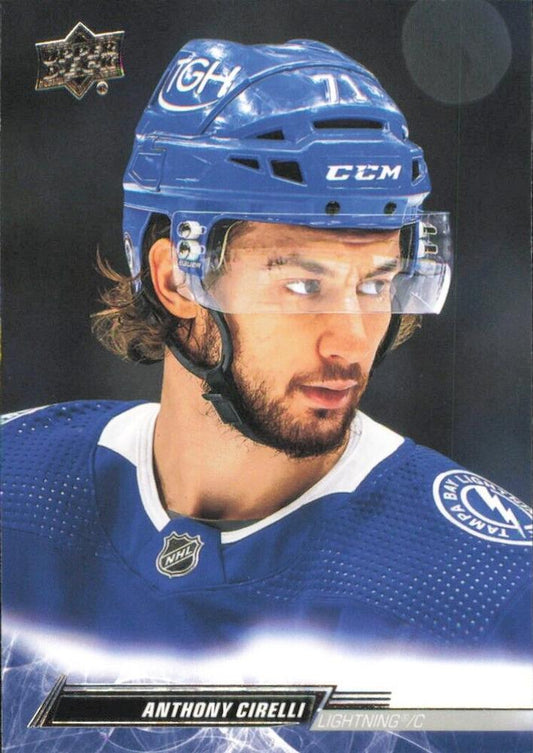 Anthony Cirelli #162 Tampa Bay Lightning | 2022-23 Upper Deck | NHL Trading Card