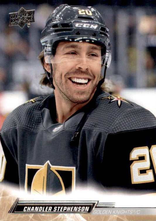 Chandler Stephenson #184 Vegas Golden Knights | 2022-23 Upper Deck | NHL Card