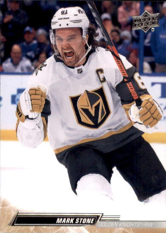 Mark Stone #185 Vegas Golden Knights | 2022-23 Upper Deck | NHL Trading Card