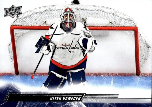 Vitek Vanecek #192 Washington Capitals | 2022-23 Upper Deck | NHL Trading Card