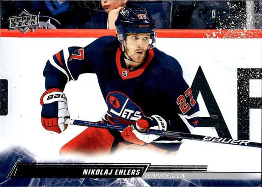 Nikolaj Ehlers #196 Winnipeg Jets | 2022-23 Upper Deck | NHL Trading Card