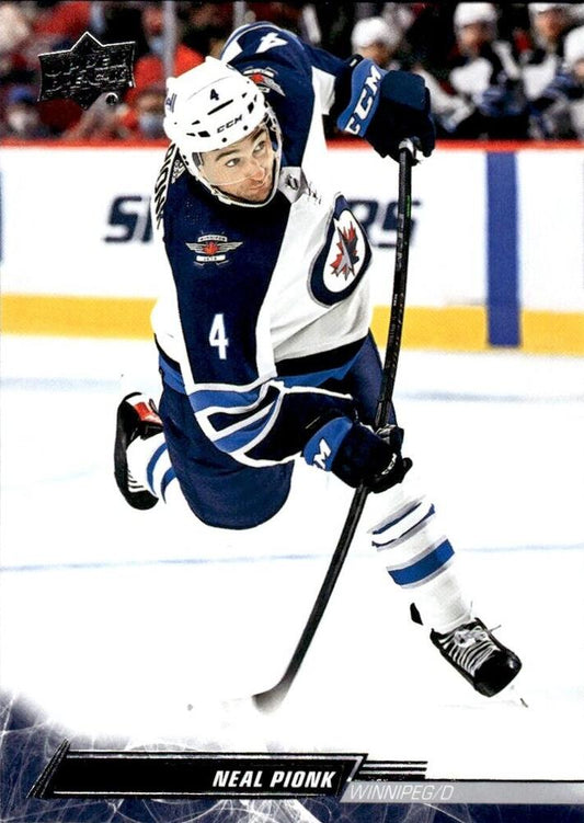 Neal Pionk #198 Winnipeg Jets | 2022-23 Upper Deck | NHL Trading Card