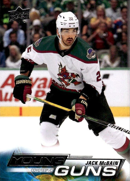 Jack McBain 
YG, RC #230 Arizona Coyotes | 2022-23 Upper Deck | NHL Card