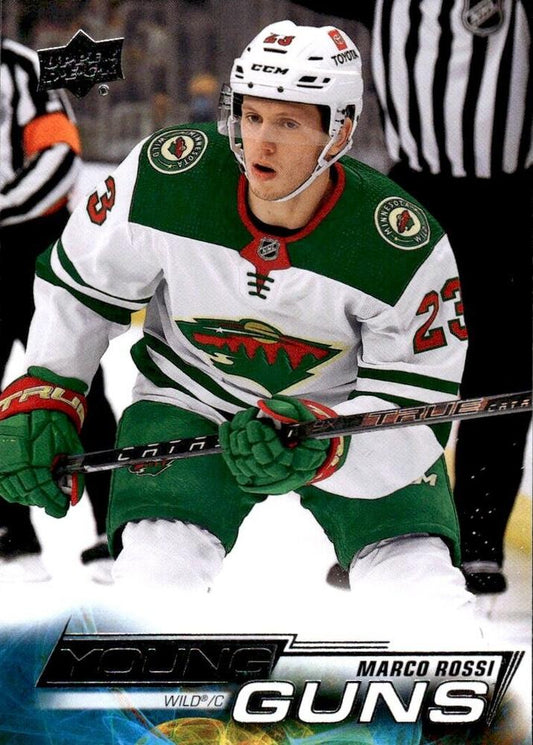 Marco Rossi 
YG, RC #243 Minnesota Wild | 2022-23 Upper Deck | NHL Trading Card