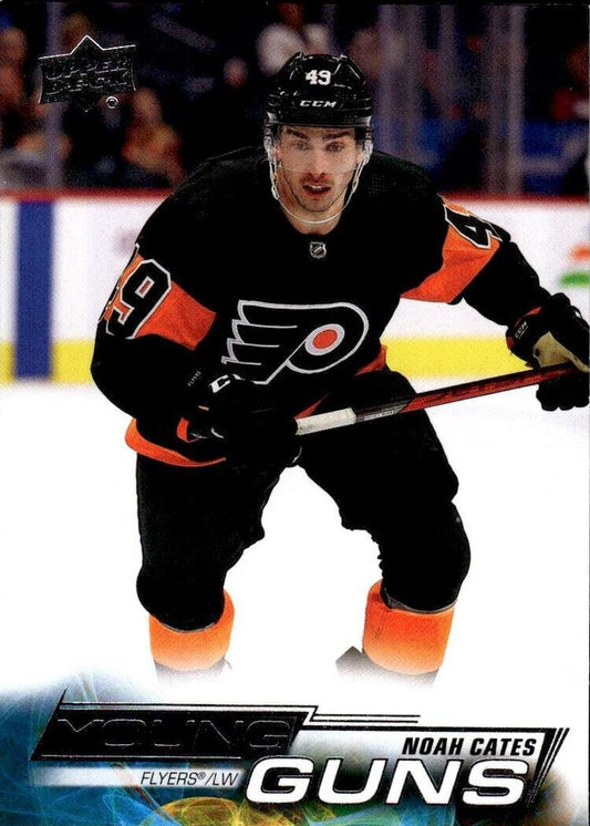 Noah Cates 
YG, RC #249 Philadelphia Flyers | 2022-23 Upper Deck | NHL Card