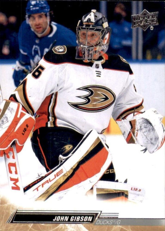 John Gibson #252 Anaheim Ducks | 2022-23 Upper Deck | NHL Trading Card