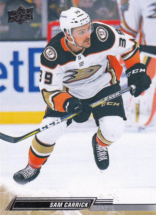 Sam Carrick #254 Anaheim Ducks | 2022-23 Upper Deck | NHL Trading Card