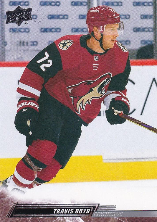 Travis Boyd #260 Arizona Coyotes | 2022-23 Upper Deck | NHL Trading Card