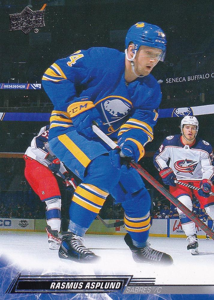 Rasmus Asplund #272 Buffalo Sabres | 2022-23 Upper Deck | NHL Trading Card