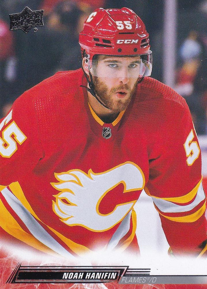 Noah Hanifin #280 Calgary Flames | 2022-23 Upper Deck | NHL Trading Card