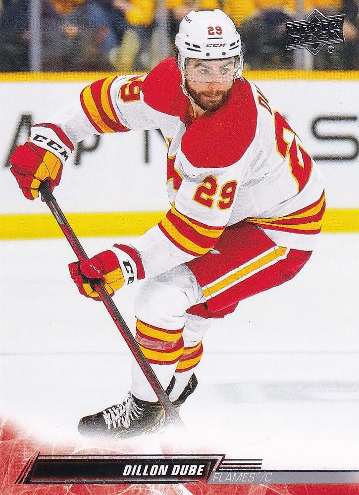 Dillon Dube #283 Calgary Flames | 2022-23 Upper Deck | NHL Trading Card