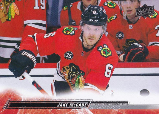 Jake McCabe #292 Chicago Blackhawks | 2022-23 Upper Deck | NHL Trading Card