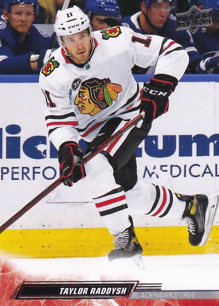 Taylor Raddysh #293 Chicago Blackhawks | 2022-23 Upper Deck | NHL Trading Card