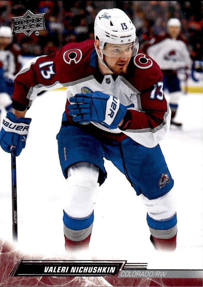 Valeri Nichushkin #301 Colorado Avalanche | 2022-23 Upper Deck | NHL Card