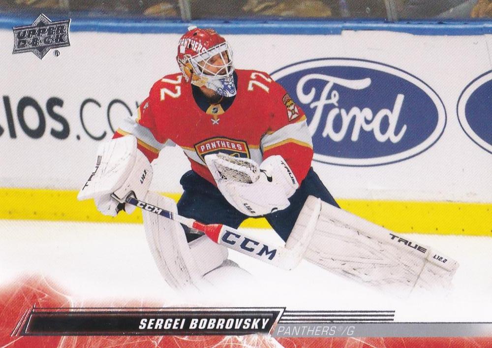 Sergei Bobrovsky #325 Florida Panthers | 2022-23 Upper Deck | NHL Trading Card