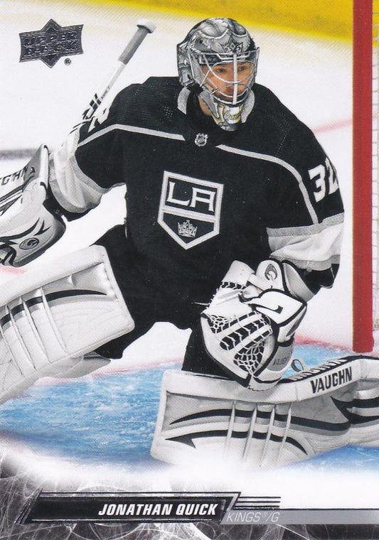 Jonathan Quick #339 Los Angeles Kings | 2022-23 Upper Deck | NHL Trading Card