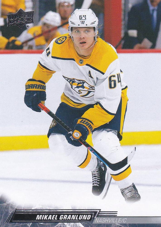 Mikael Granlund #350 Nashville Predators | 2022-23 Upper Deck | NHL Trading Card