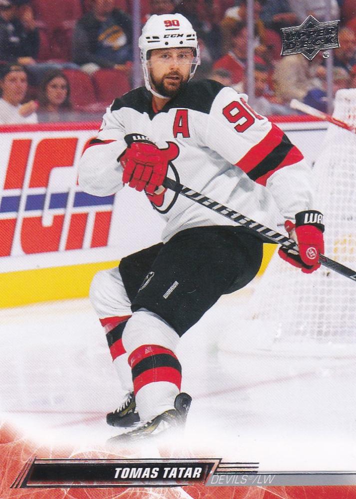 Tomas Tatar #363 New Jersey Devils | 2022-23 Upper Deck | NHL Trading Card