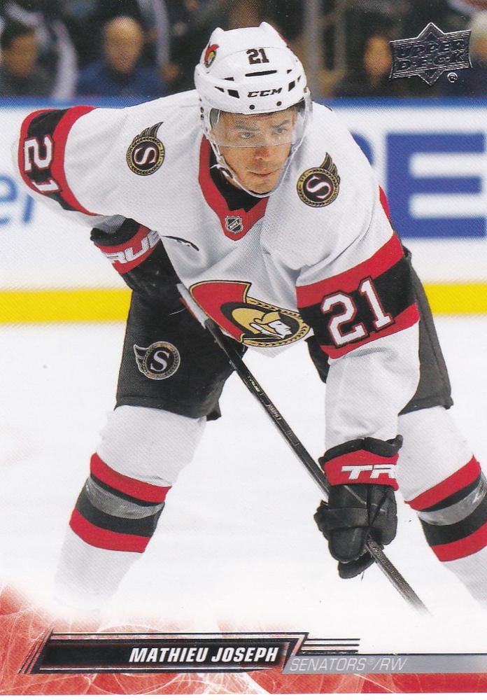 Mathieu Joseph #379 Ottawa Senators | 2022-23 Upper Deck | NHL Trading Card