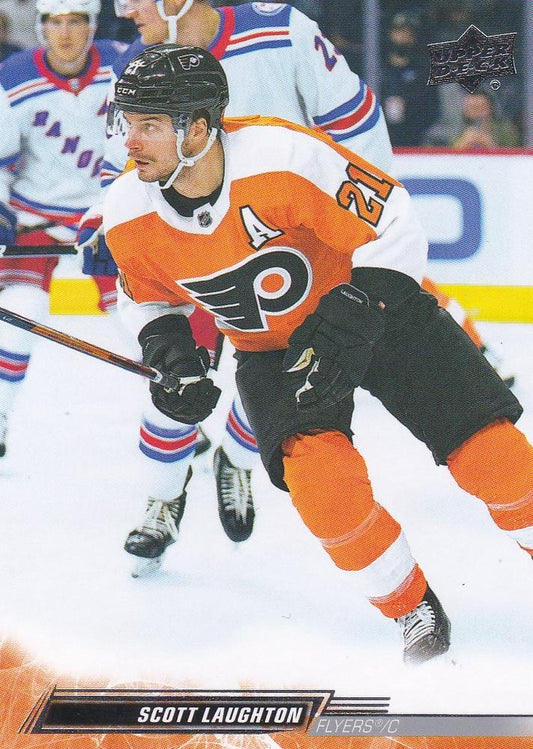 Scott Laughton #384 Philadelphia Flyers | 2022-23 Upper Deck | NHL Trading Card