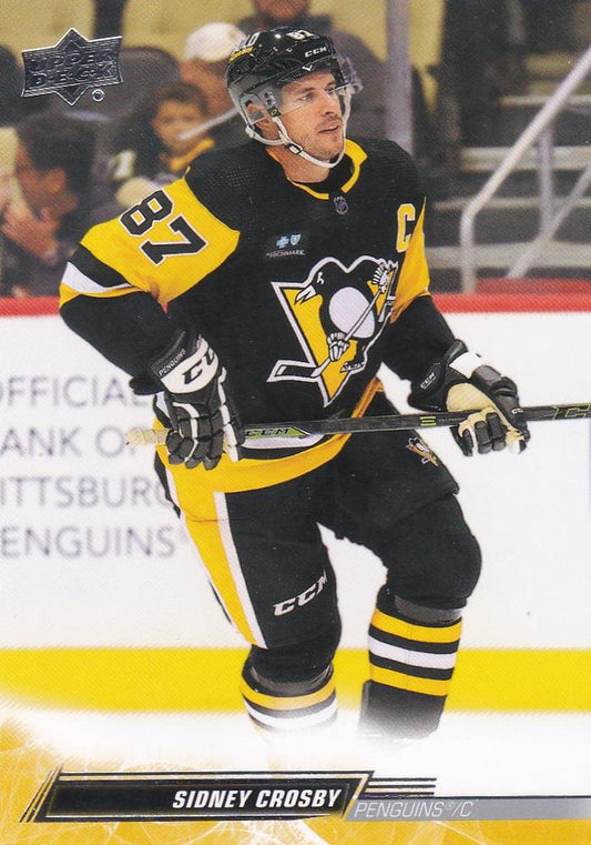 Sidney Crosby #387 Pittsburgh Penguins | 2022-23 Upper Deck | NHL Trading Card