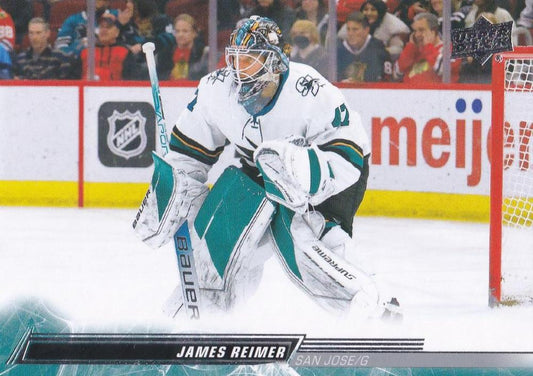 James Reimer #394 San Jose Sharks | 2022-23 Upper Deck | NHL Trading Card