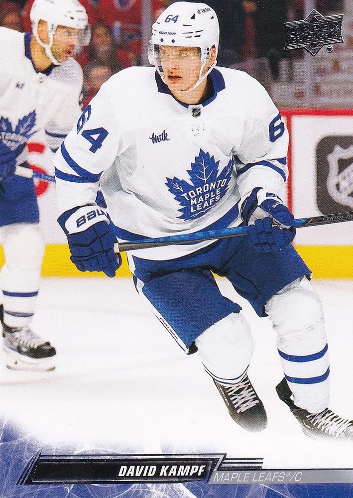 David Kampf #423 Toronto Maple Leafs | 2022-23 Upper Deck | NHL Trading Card