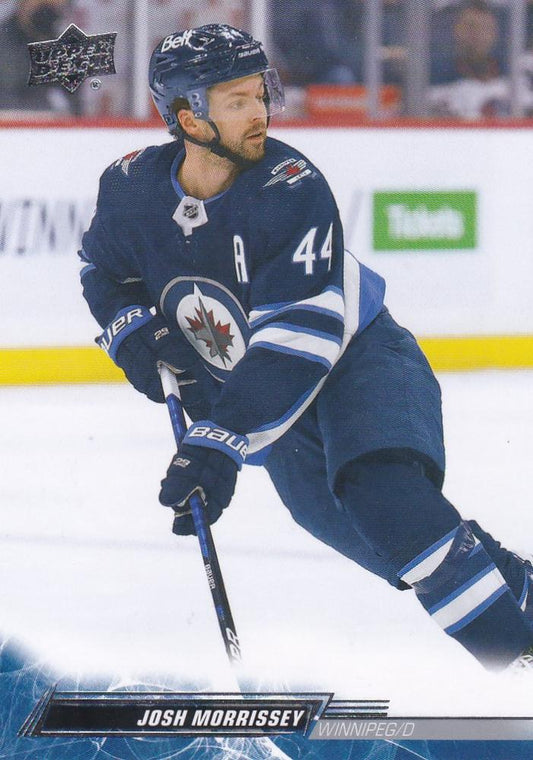 Josh Morrissey #446 Winnipeg Jets | 2022-23 Upper Deck | NHL Trading Card