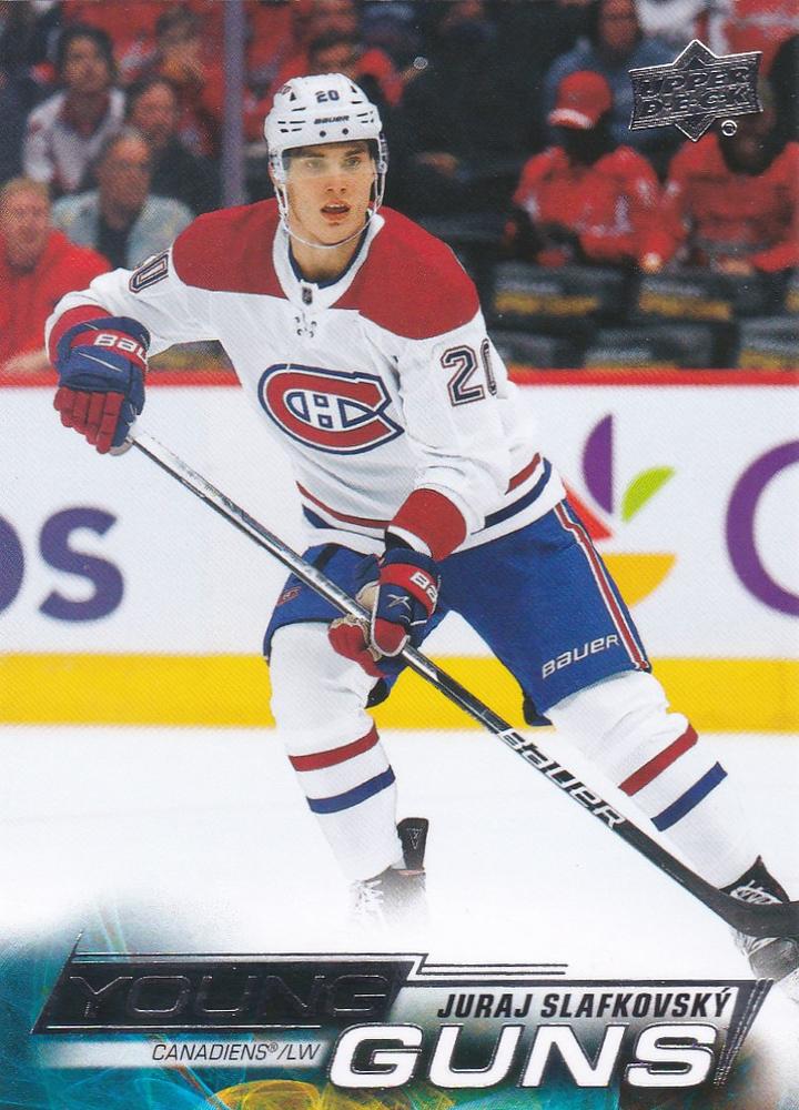 Juraj Slafkovsky 
YG, RC #451 Montreal Canadiens | 2022-23 Upper Deck | NHL Card