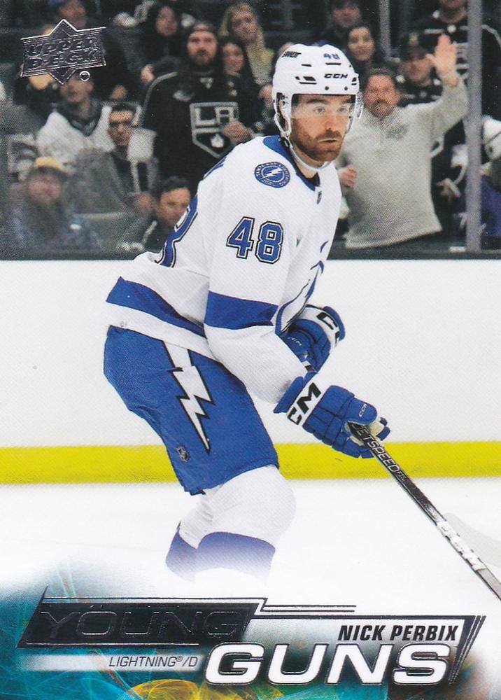 Nick Perbix 
YG, RC #478 Tampa Bay Lightning | 2022-23 Upper Deck | NHL Card