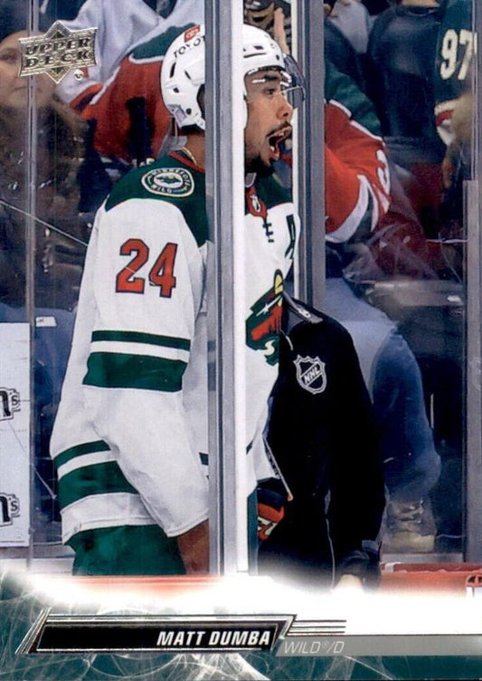 Matt Dumba 
SP, VAR #345 Minnesota Wild | 2022-23 Upper Deck | NHL Trading Card