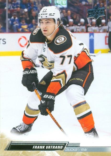 Frank Vatrano #501 Anaheim Ducks | 2022-23 Upper Deck | NHL Trading Card