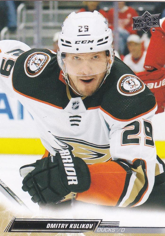 Dmitry Kulikov #503 Anaheim Ducks | 2022-23 Upper Deck | NHL Trading Card