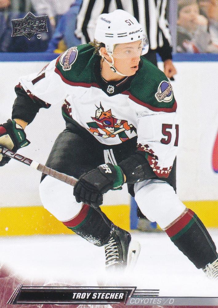 Troy Stecher #510 Arizona Coyotes | 2022-23 Upper Deck | NHL Trading Card