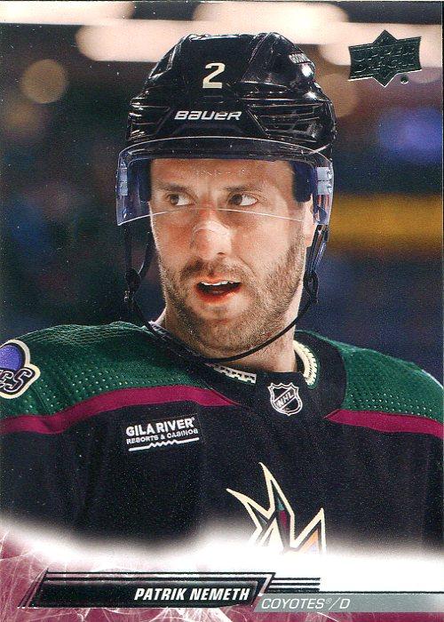 Patrik Nemeth #511 Arizona Coyotes | 2022-23 Upper Deck | NHL Trading Card