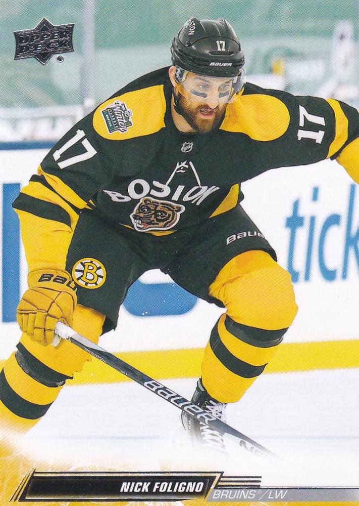 Nick Foligno #515 Boston Bruins | 2022-23 Upper Deck | NHL Trading Card