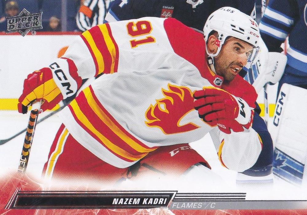Nazem Kadri #522 Calgary Flames | 2022-23 Upper Deck | NHL Trading Card