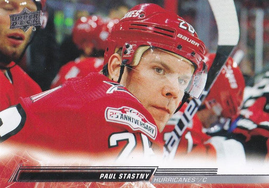 Paul Stastny #526 Carolina Hurricanes | 2022-23 Upper Deck | NHL Trading Card