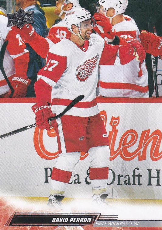 David Perron #551 Detroit Red Wings | 2022-23 Upper Deck | NHL Trading Card