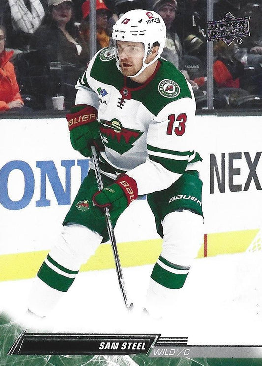 Sam Steel #570 Minnesota Wild | 2022-23 Upper Deck | NHL Trading Card