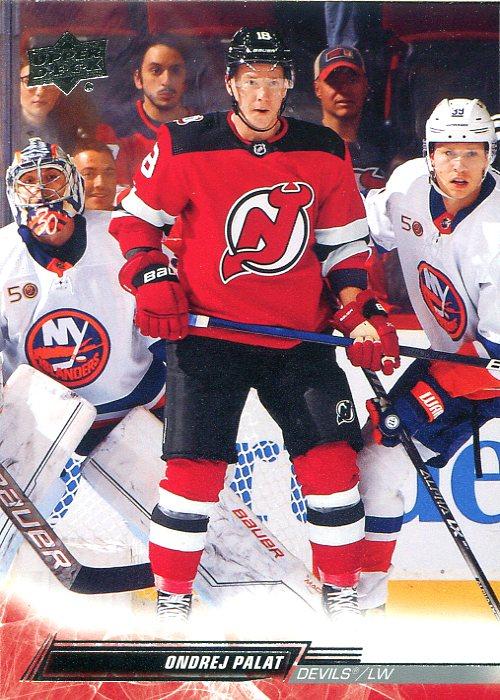 Ondrej Palat #582 New Jersey Devils | 2022-23 Upper Deck | NHL Trading Card