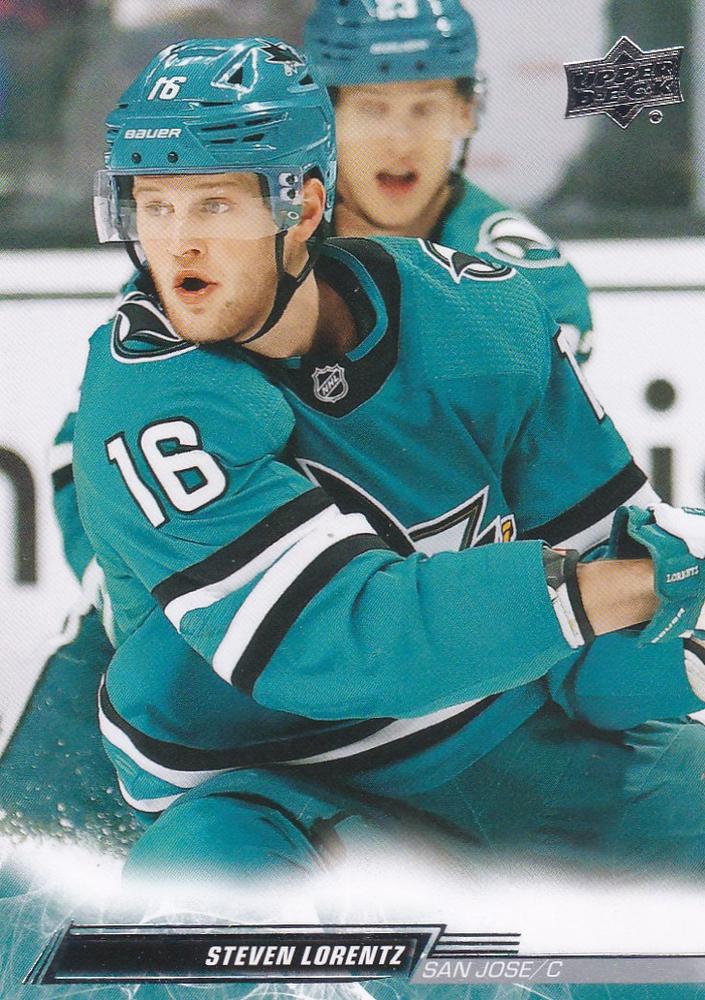 Steven Lorentz #613 San Jose Sharks | 2022-23 Upper Deck | NHL Trading Card