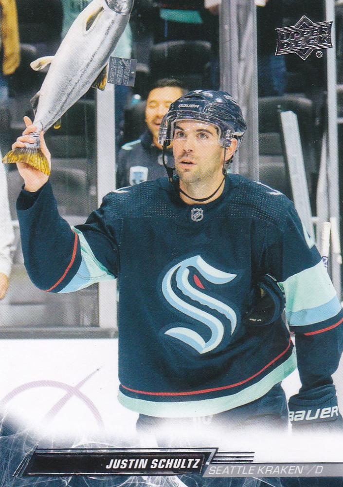 Justin Schultz #619 Seattle Kraken | 2022-23 Upper Deck | NHL Trading Card