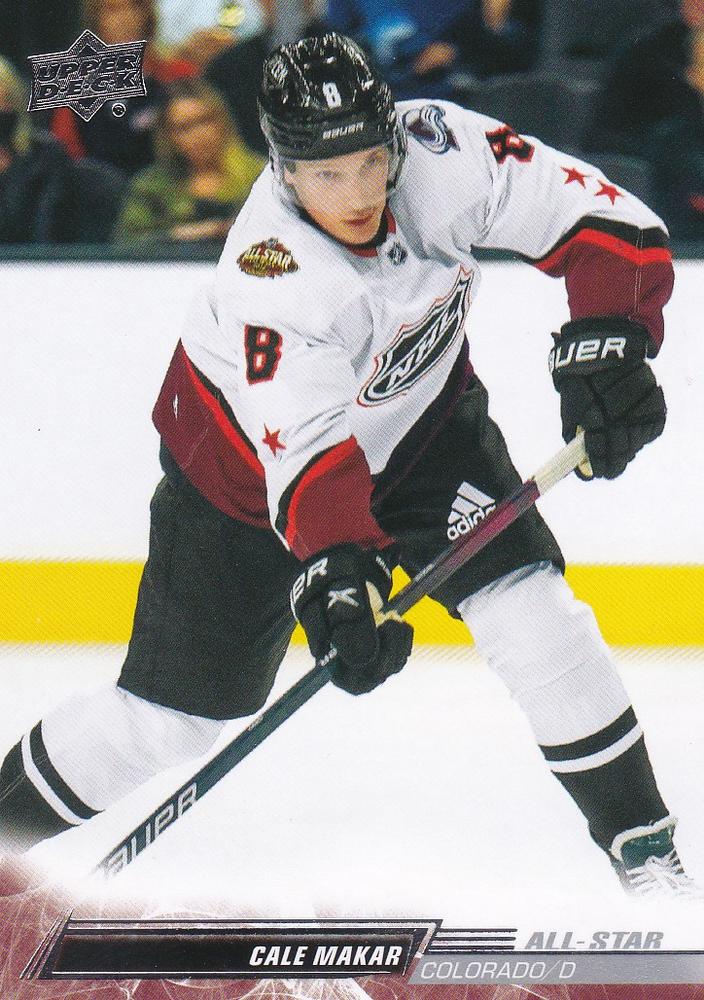Cale Makar 
AS #667 Colorado Avalanche | 2022-23 Upper Deck | NHL Trading Card