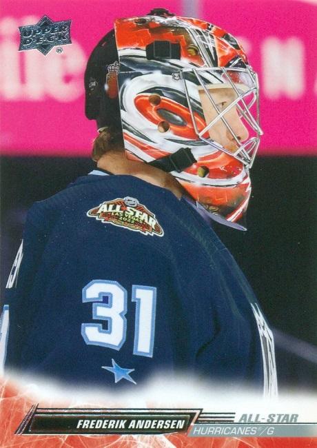 Frederik Andersen 
AS #676 Carolina Hurricanes | 2022-23 Upper Deck | NHL Card