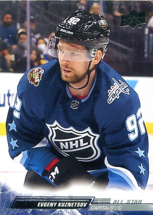 Evgeny Kuznetsov 
AS #685 Washington Capitals | 2022-23 Upper Deck | NHL Card